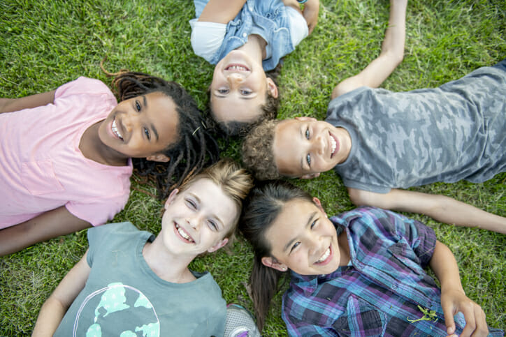 A generic square placeholder image with rounded corners in a figure.