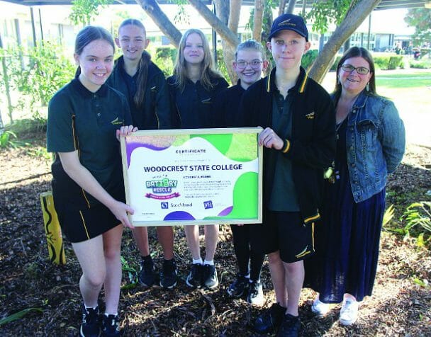 Woodcrest tops national battery recycling challenge