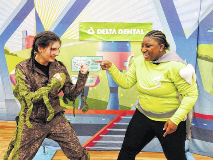 Delta Dental shows elementary students good habits for healthy teeth