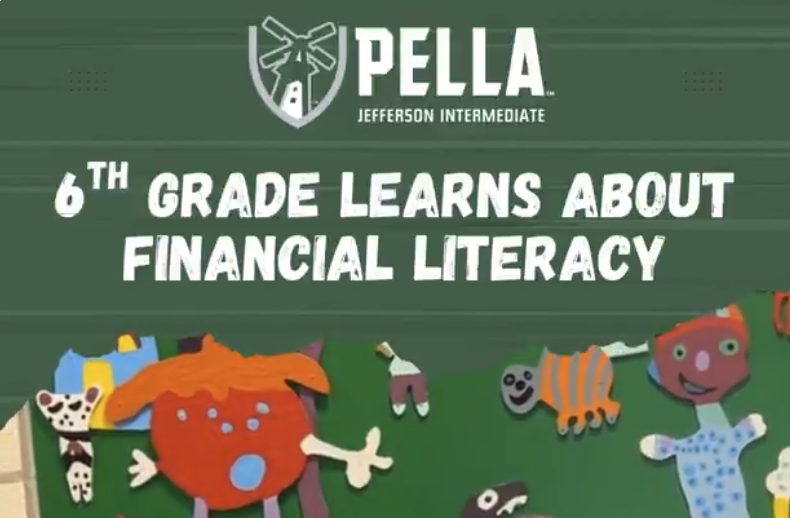 6th grade students learned about financial literacy from the National Theater for Children